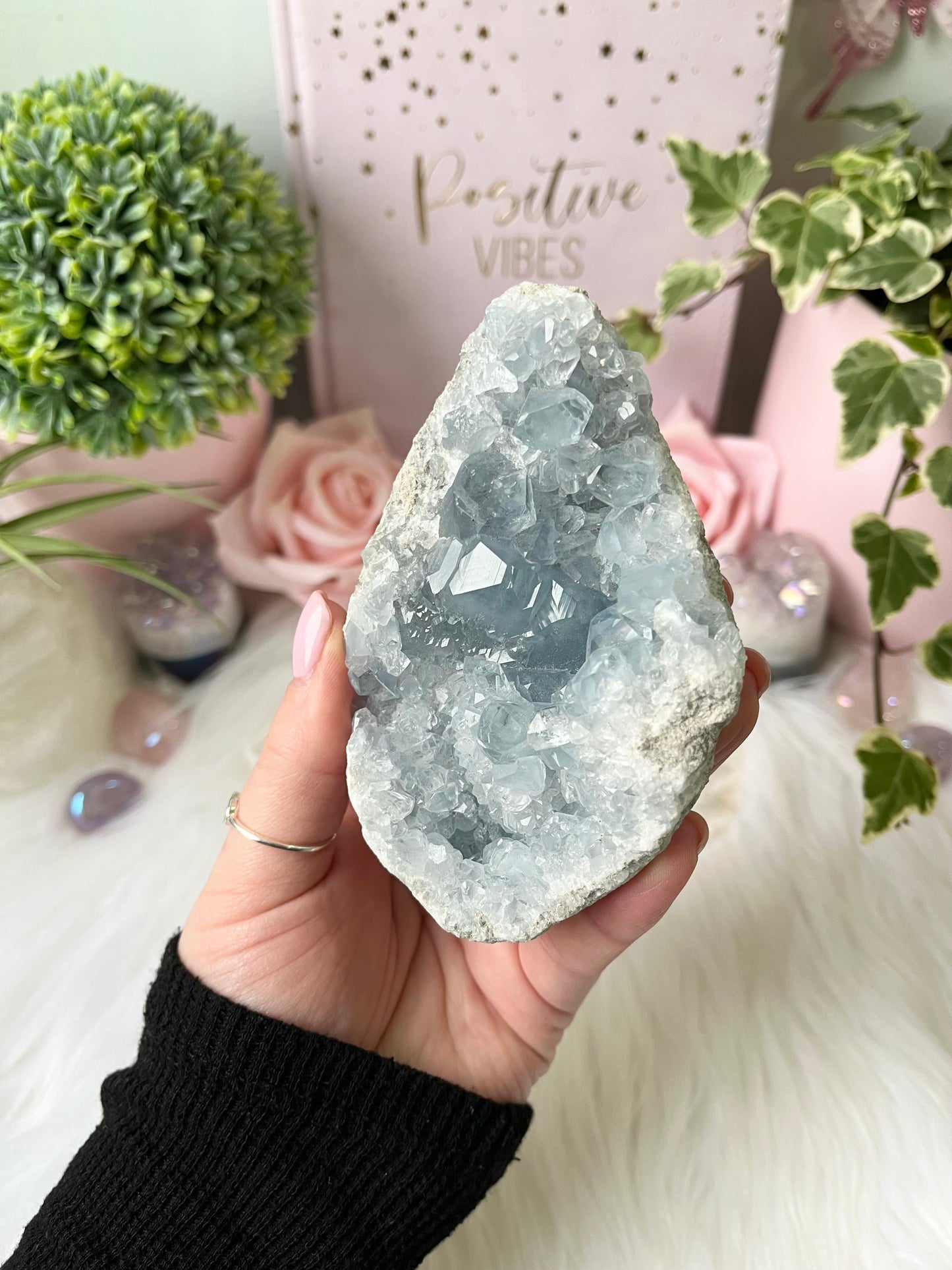 Celestite Cluster