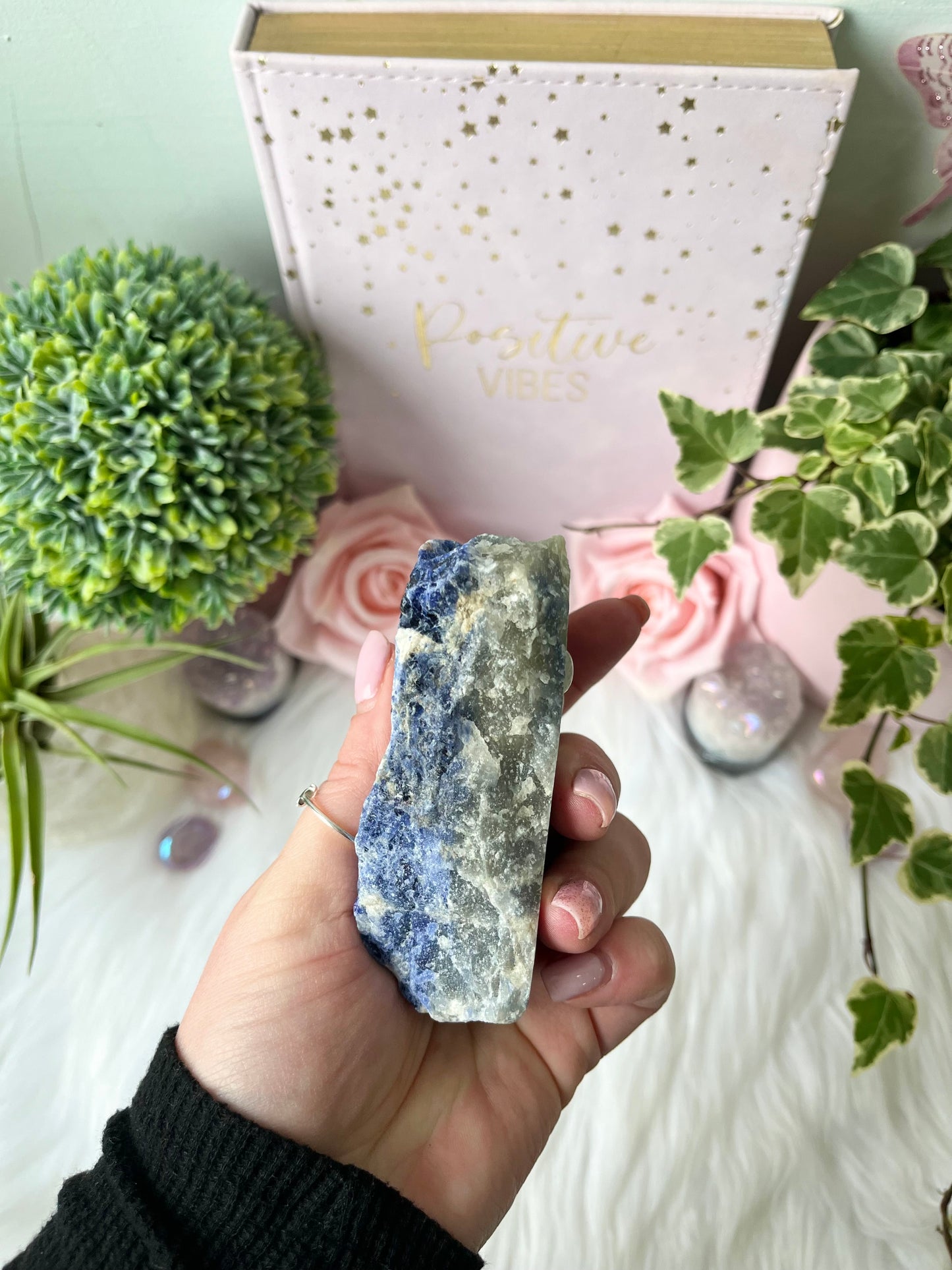 Sodalite Incense Holder