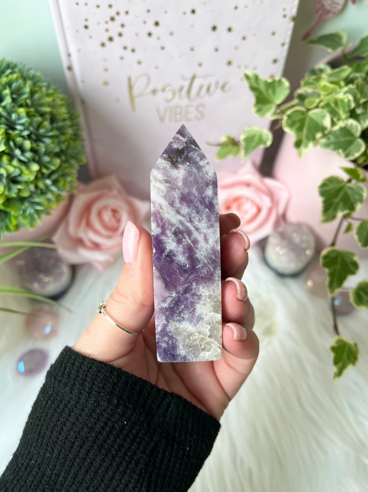 Lepidolite Tower