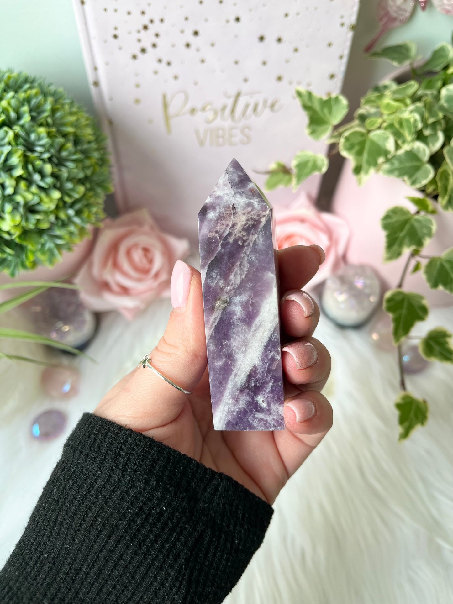 Lepidolite Tower