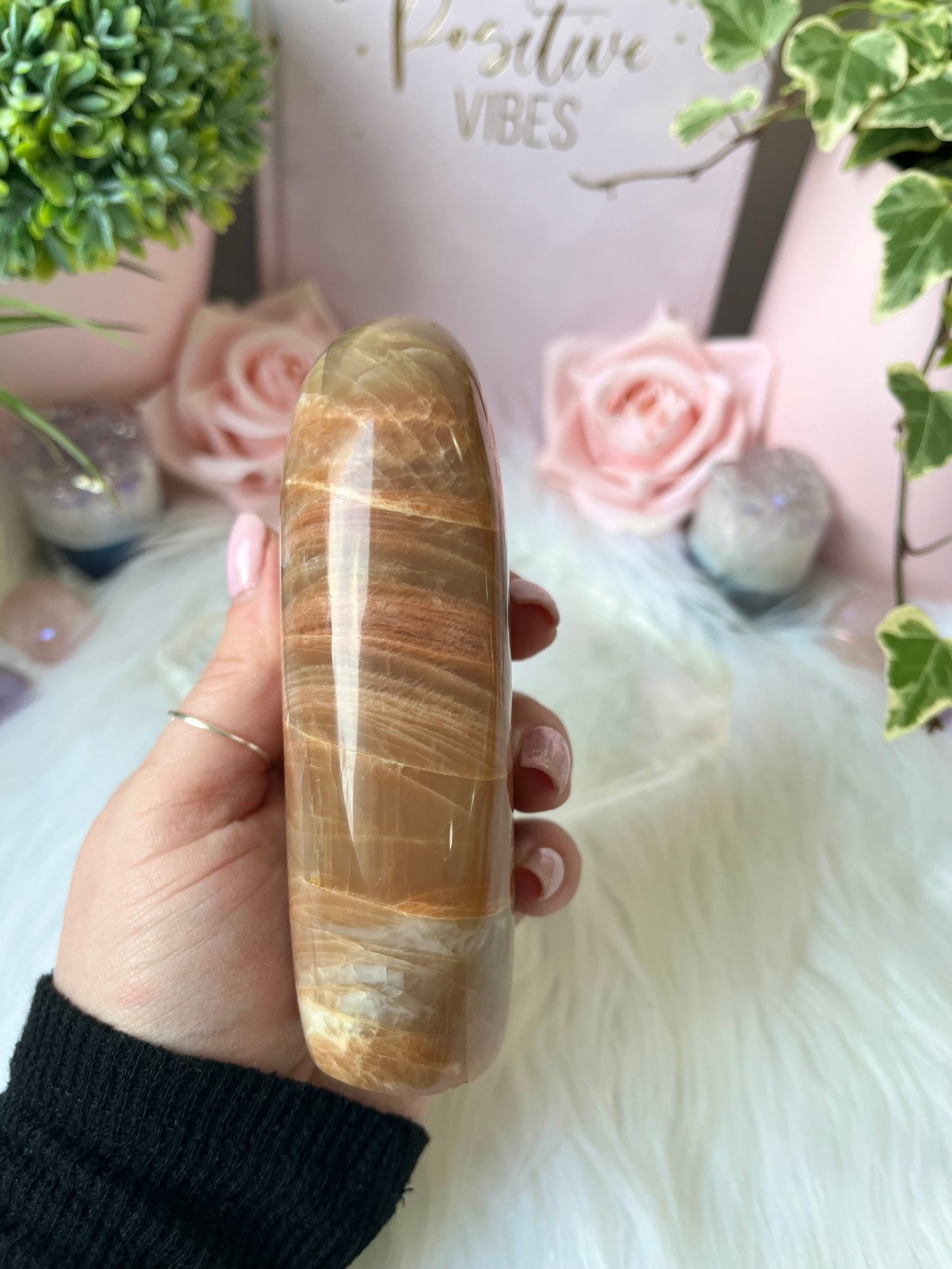 Peach Moonstone Freeform