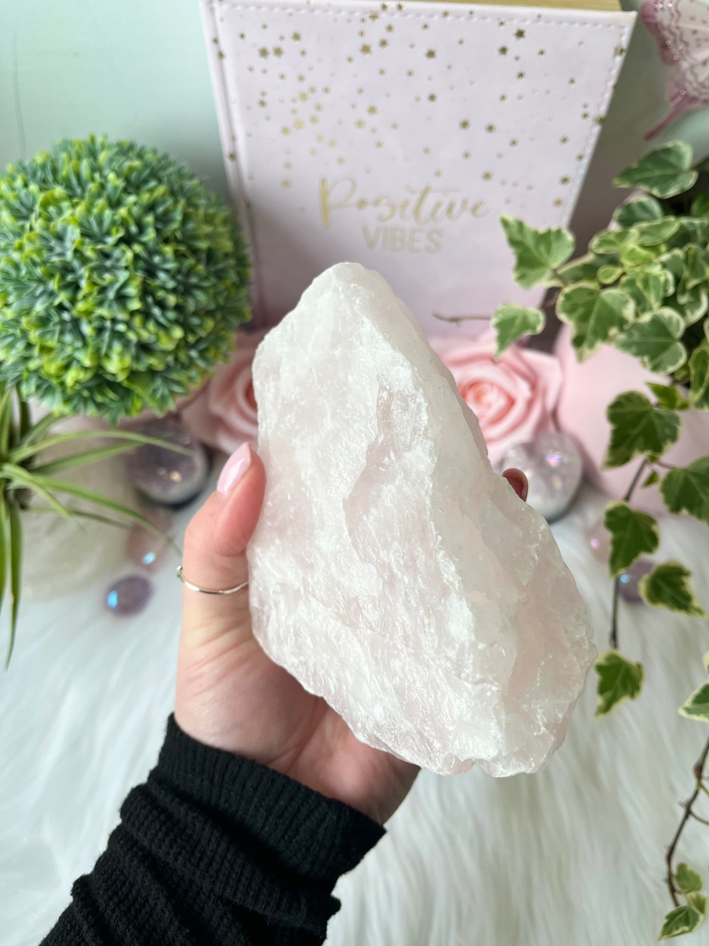 Raw Rose Quartz B