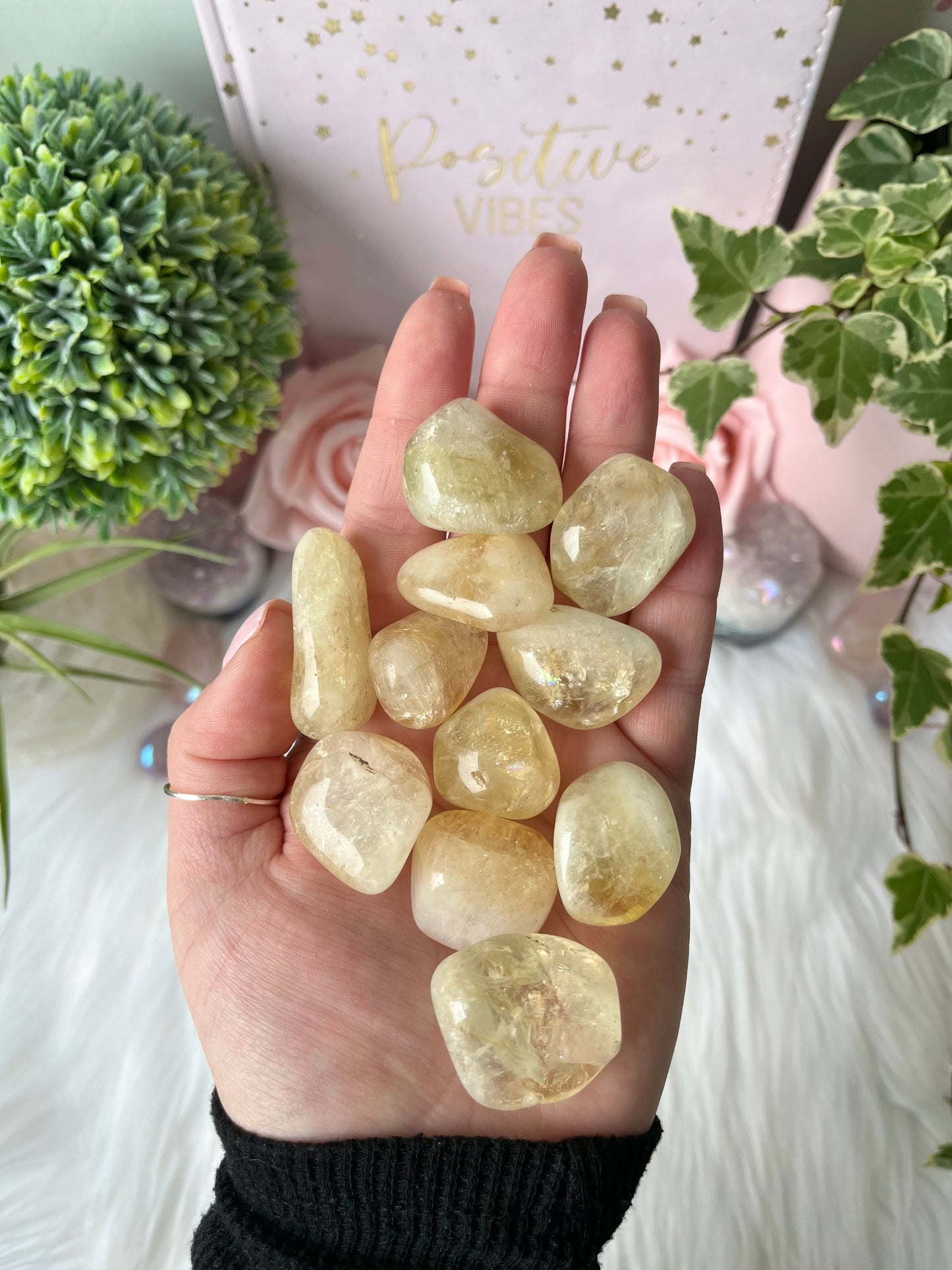 Citrine Tumbles (Heat Treated)