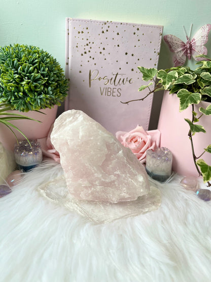 Raw Rose Quartz B