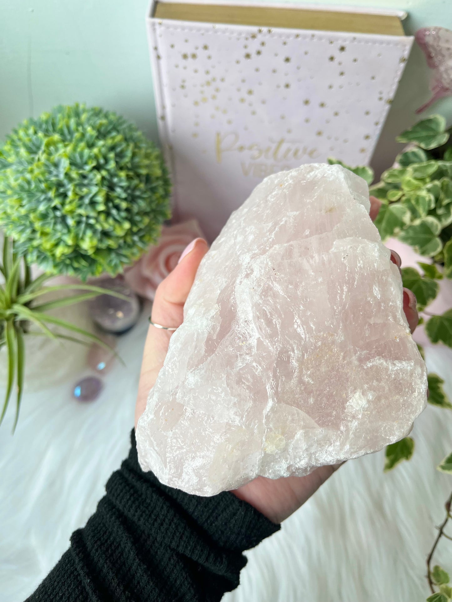 Raw Rose Quartz B