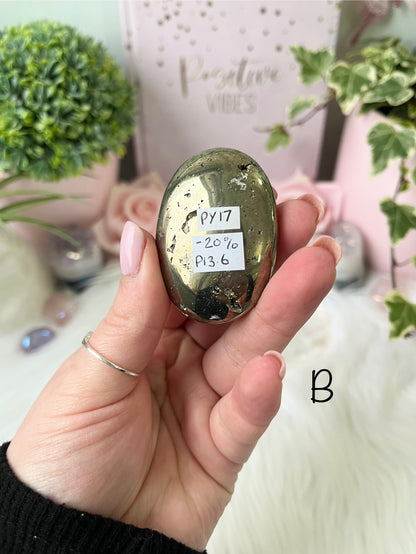 Pyrite Palmstone