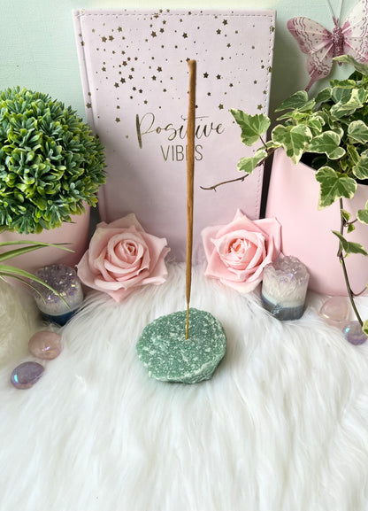 Green Aventurine Incense Holder