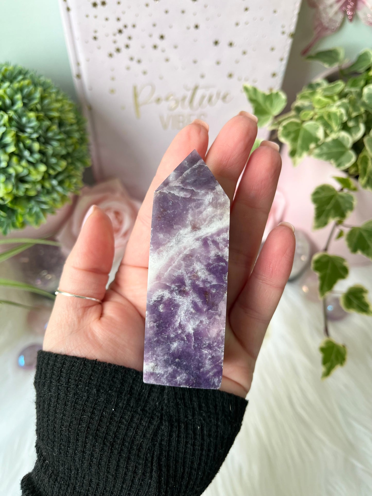 Lepidolite Tower