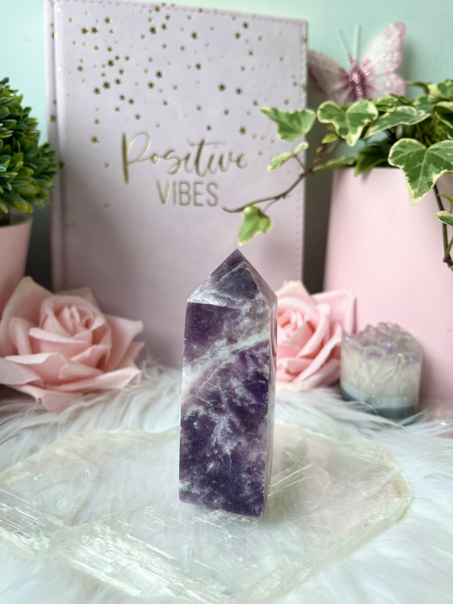 Lepidolite Tower
