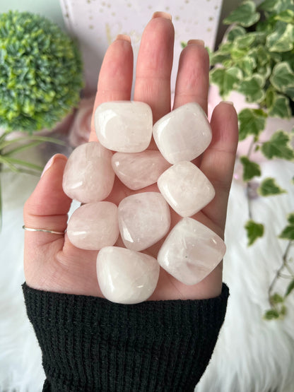 Rose Quartz Tumbles