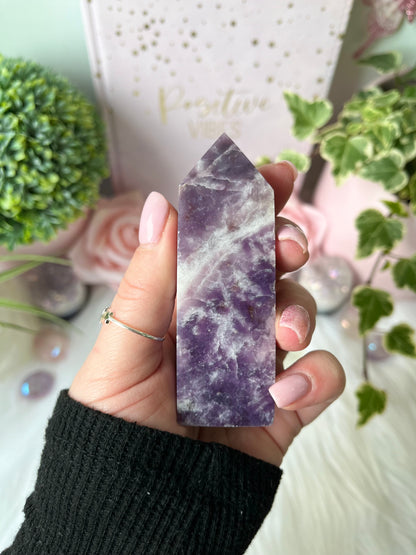 Lepidolite Tower