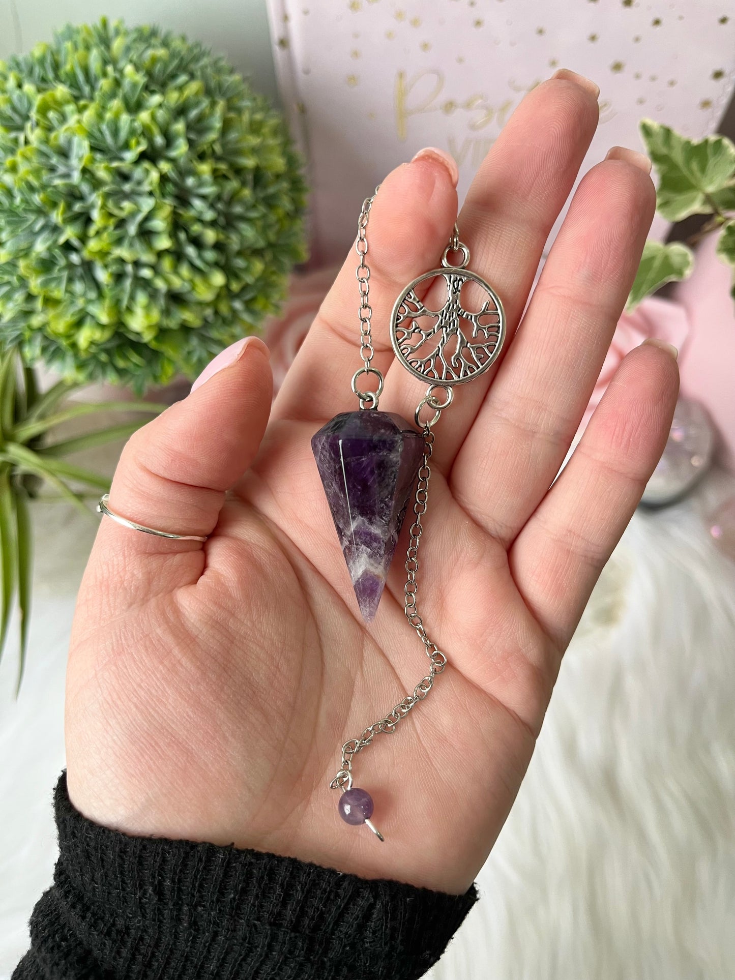 Dream Amethyst pendulum