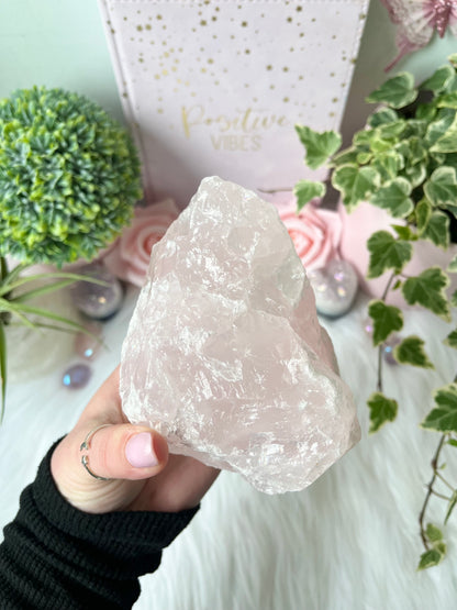 Raw Rose Quartz A