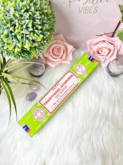 Traditional Ayurveda Satya Incense Sticks