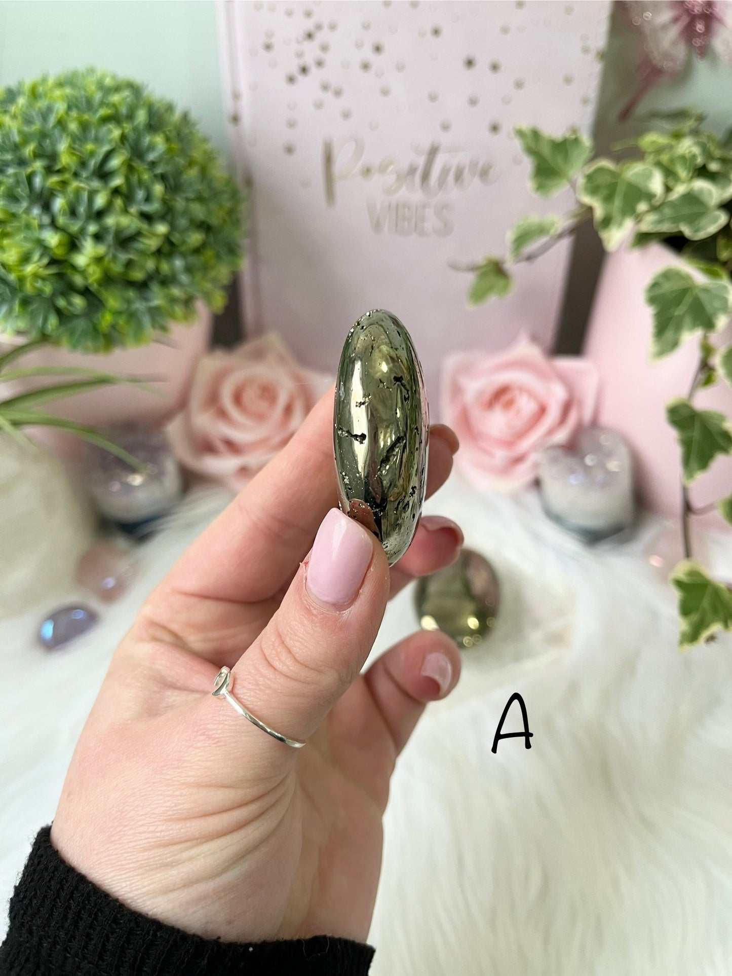 Pyrite Palmstone