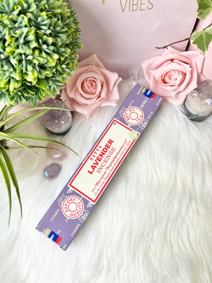 Lavender Satya Incense Sticks