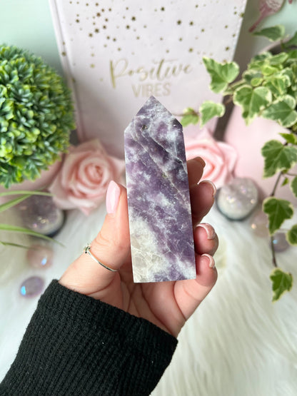 Lepidolite Tower