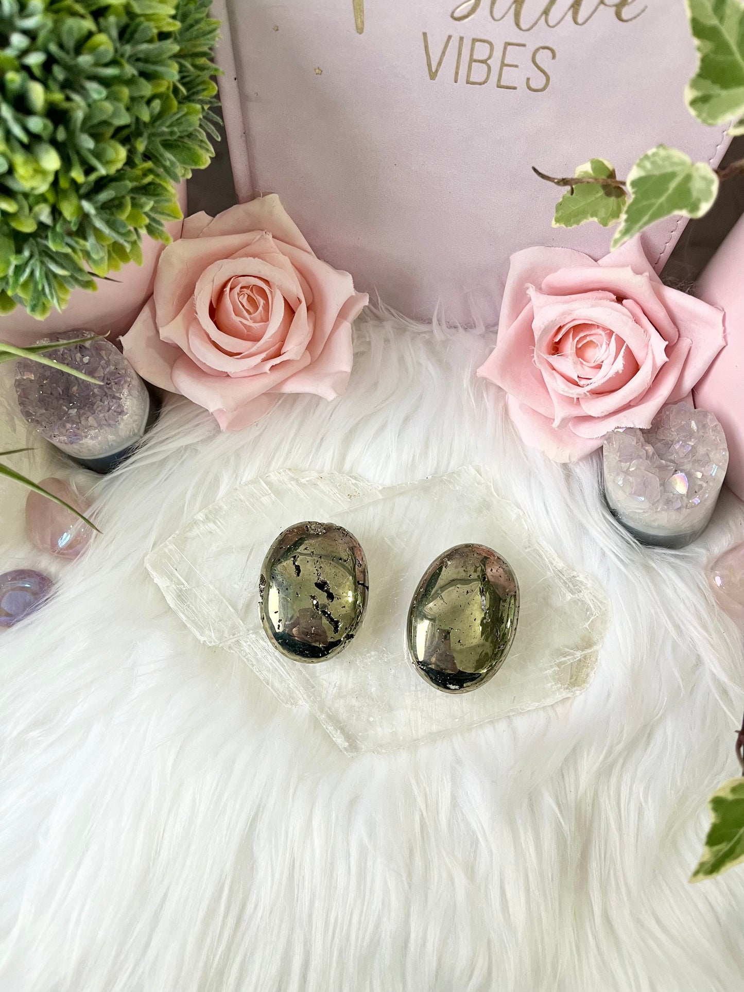 Pyrite Palmstone
